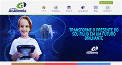 Desktop Screenshot of colegioacademia.com.br